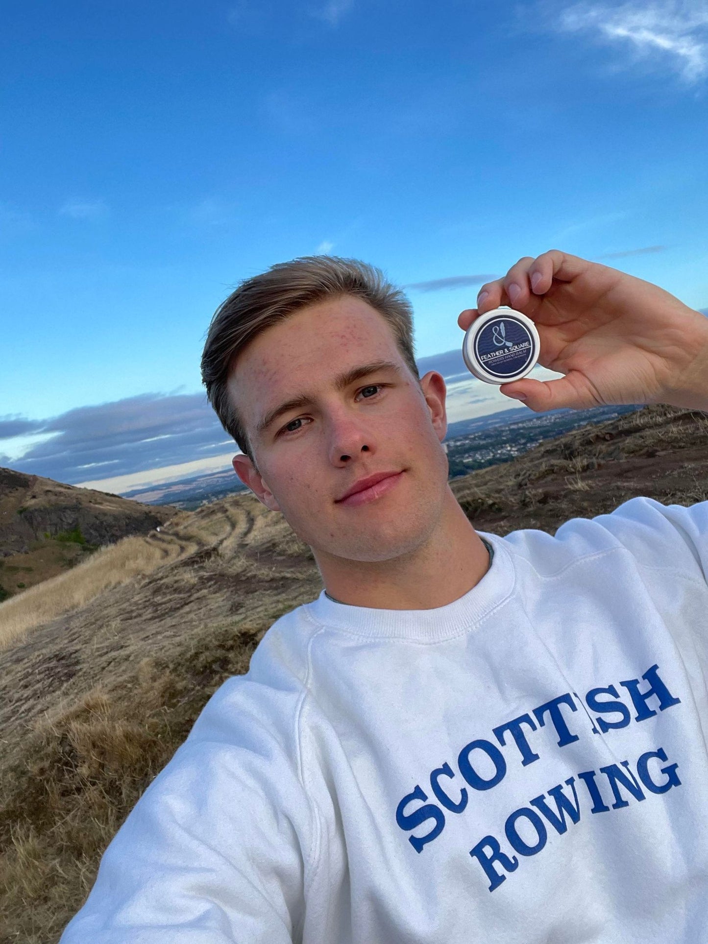 Feather & Square Hand Balm