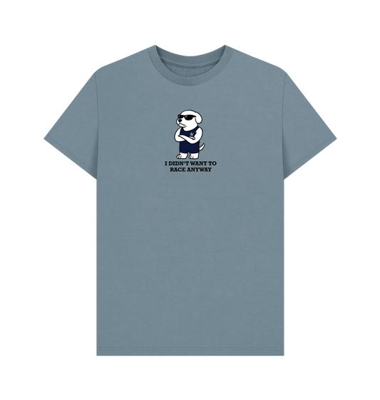 Stone Blue Printed T-shirt