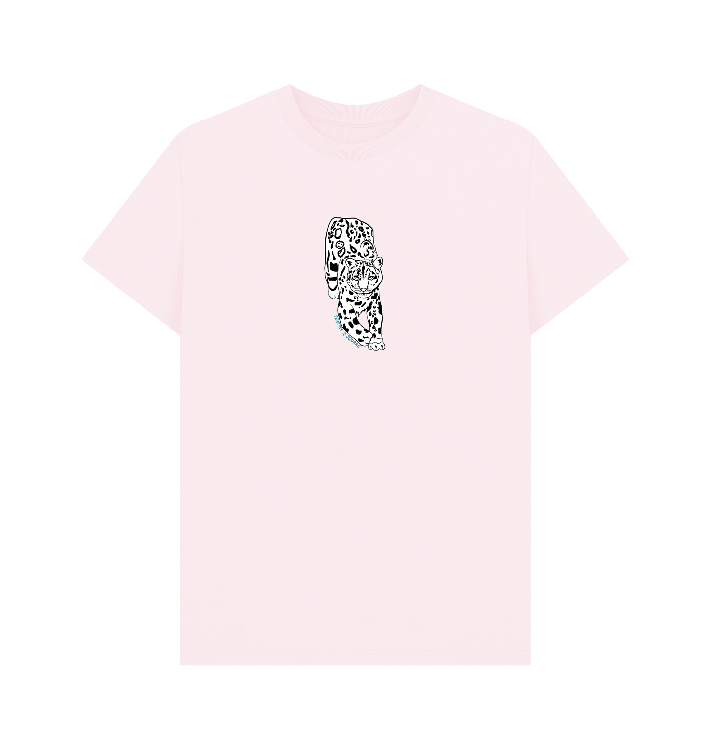 Pink Printed T-shirt Front