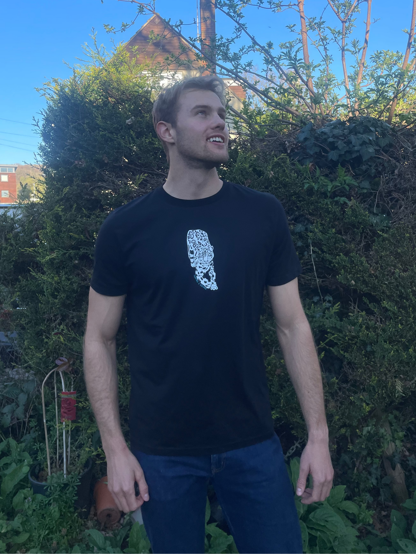 Smiley Leopard Tee
