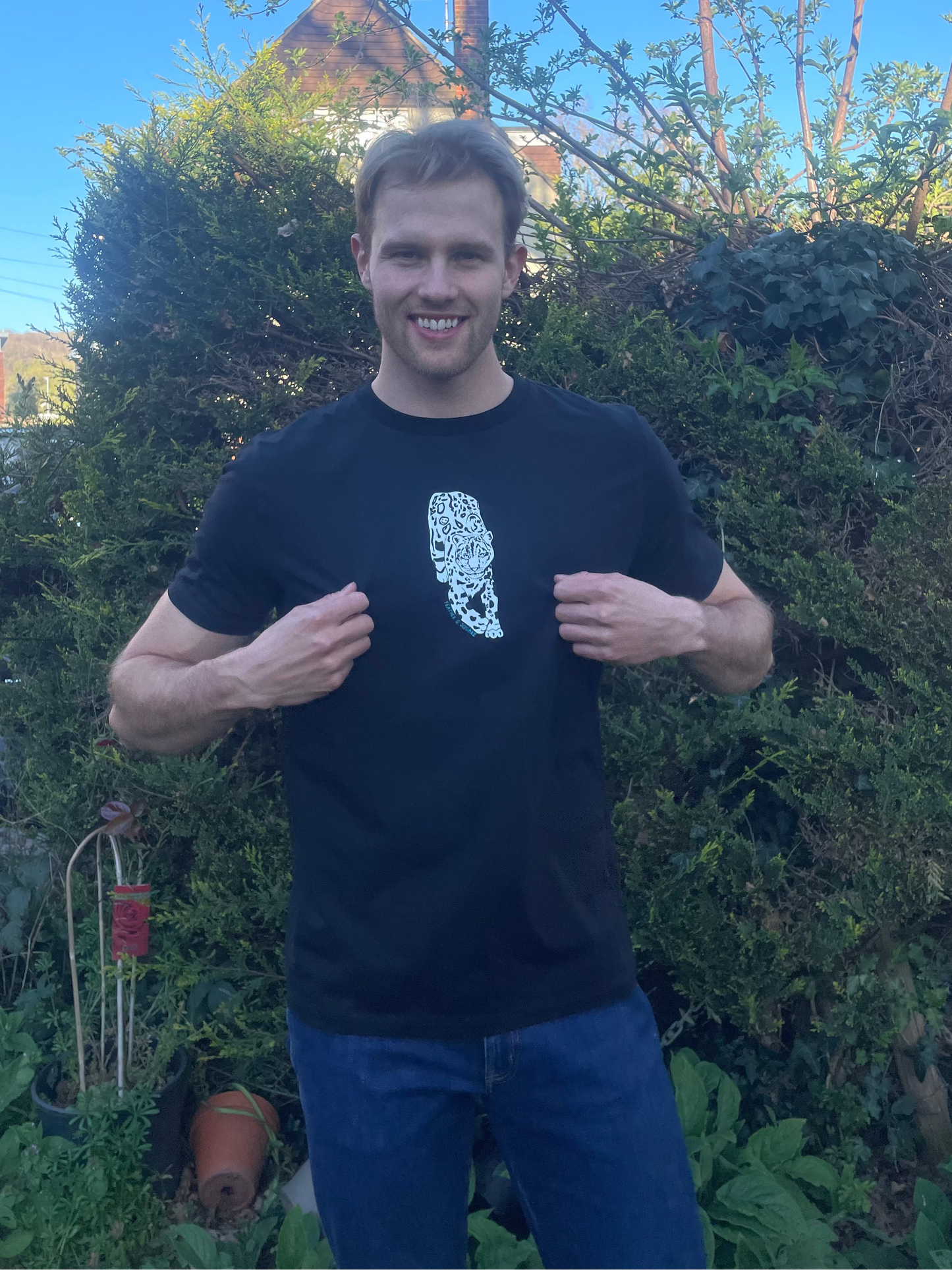 Smiley Leopard Tee